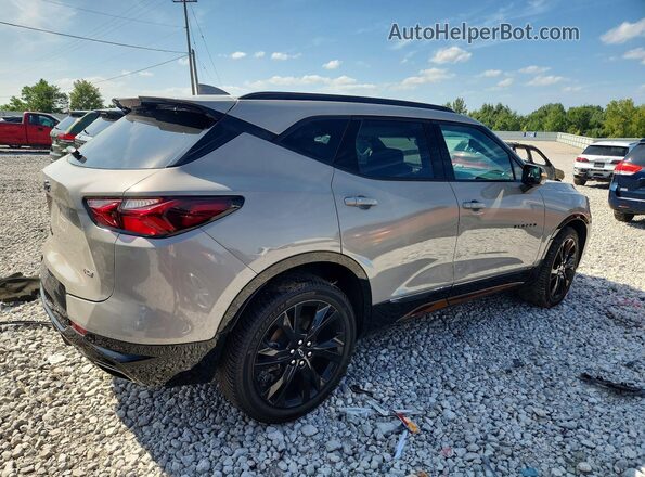 3GNKBKRS2MS554200 2021 CHEVROLET BLAZER Tan Задня права чверть