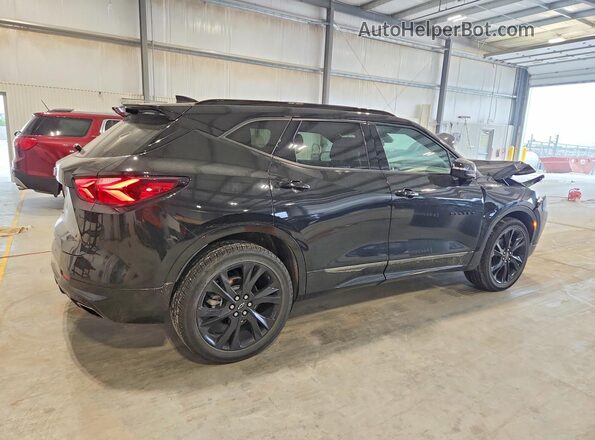 3GNKBKRS3NS221926 2022 CHEVROLET BLAZER Black Rear right