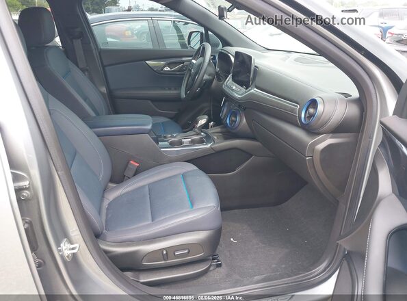 3GNKBKRS3PS219774 2023 CHEVROLET BLAZER Gray Front interior view