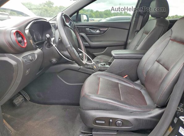 3GNKBKRS4LS595524 2020 CHEVROLET BLAZER Black წინა სალონის ხედი