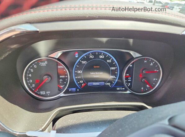 3GNKBKRS5TS123056 2026 CHEVROLET BLAZER Бордовый Вид щитка приборов