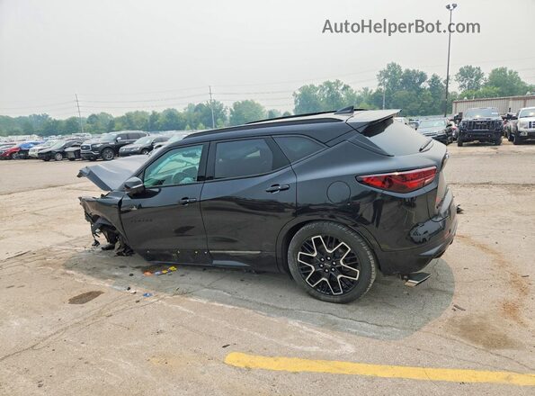 3GNKBKRS6PS115070 2023 CHEVROLET BLAZER Black Trasero izquierdo