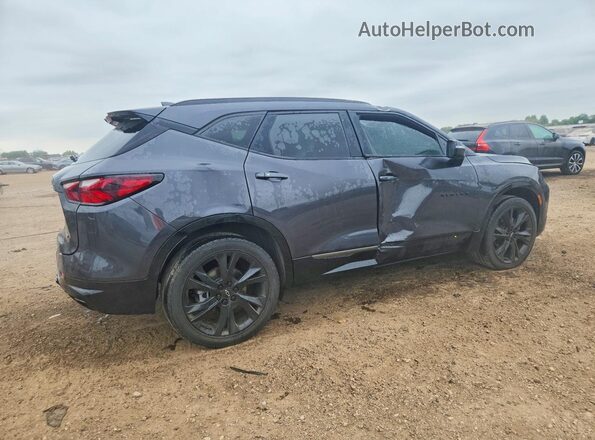 3GNKBKRS7MS568612 2021 CHEVROLET BLAZER Gray Հետևի աջ