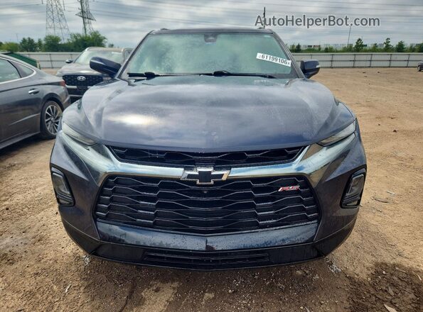 3GNKBKRS7MS568612 2021 CHEVROLET BLAZER Gray Դիմացի տեսք