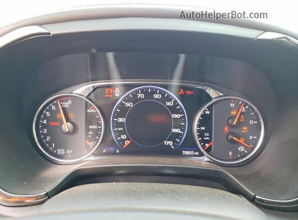 3GNKBKRS7MS568612 2021 CHEVROLET BLAZER Gray Սարքավորումների վահանակի տեսք