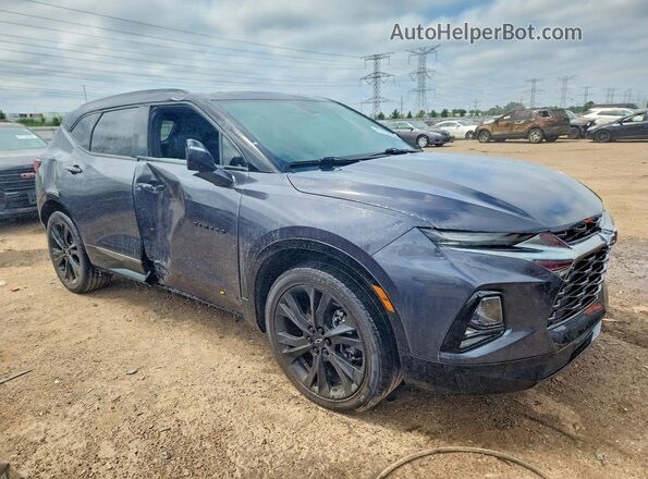 3GNKBKRS7MS568612 2021 CHEVROLET BLAZER Gray Առջևի աջ
