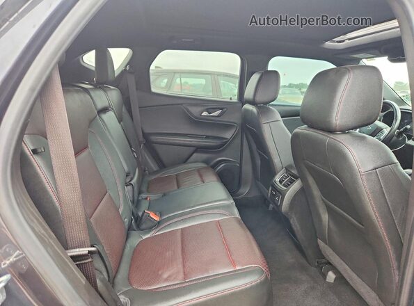 3GNKBKRS7MS568612 2021 CHEVROLET BLAZER Gray Սալոնի հետևի տեսք