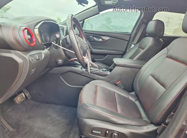 3GNKBKRS7MS568612 2021 CHEVROLET BLAZER Gray Սալոնի դիմացի տեսք