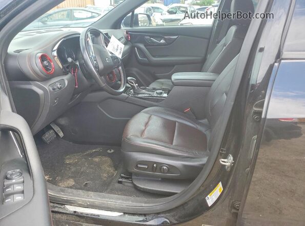 3GNKBKRS8LS629822 2020 CHEVROLET BLAZER Black წინა სალონის ხედი