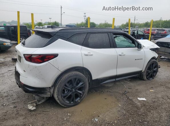 3GNKBKRS8NS224580 2022 CHEVROLET BLAZER White Задня права чверть