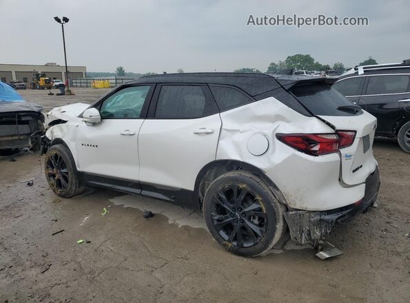 3GNKBKRS8NS224580 2022 CHEVROLET BLAZER White Задня ліва чверть