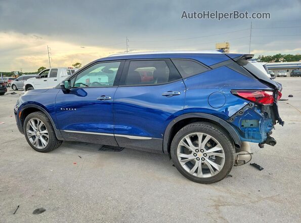 3GNKBLR46NS208191 2022 CHEVROLET BLAZER Blue Հետևի ձախ