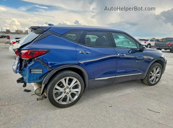 3GNKBLR46NS208191 2022 CHEVROLET BLAZER Blue Հետևի աջ
