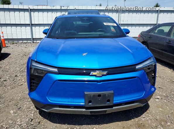 3GNKDBRJ6RS218381 2024 CHEVROLET BLAZER Синий Вид спереди