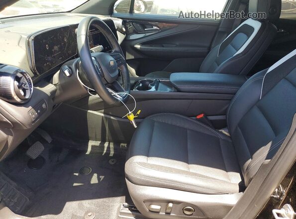 3GNKDBRJXRS261105 2024 CHEVROLET BLAZER Black წინა სალონის ხედი