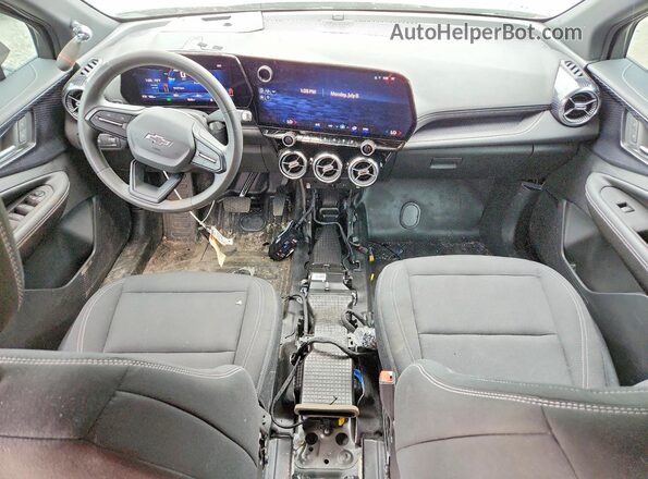 3GNKDFRL1RS284426 2024 CHEVROLET BLAZER Серый Вид панели приборов