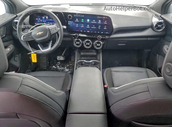 3GNKDGRJ5SS105671 2025 CHEVROLET BLAZER Белый Вид панели приборов