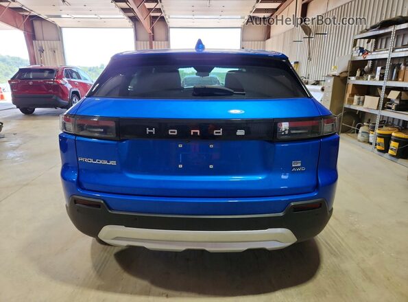 3GPKHVRJ7RS506438 2024 HONDA PROLOGUE Blue Вид ззаду