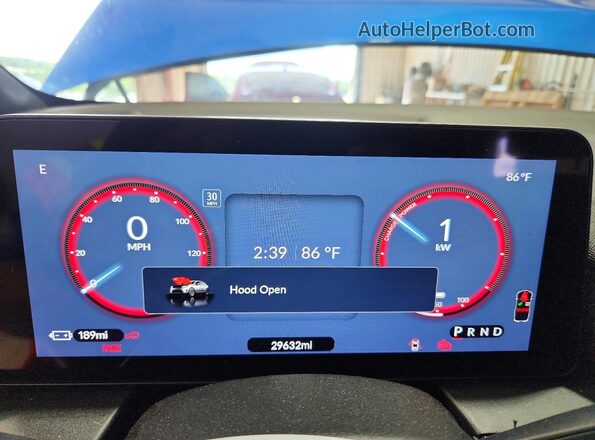 3GPKHVRJ7RS506438 2024 HONDA PROLOGUE Blue Вид щитка приладів