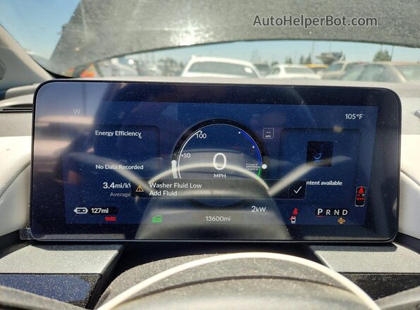 3GPKHWRM0SS524236 2025 HONDA PROLOGUE Black Vista del cuadro de instrumentos