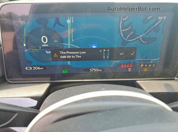 3GPKHXRJ0SS514222 2025 HONDA PROLOGUE Blue Instrument cluster view