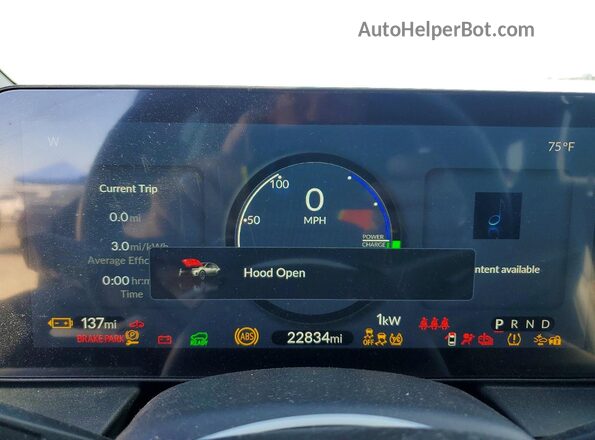 3GPKHXRJ2RS543134 2024 HONDA PROLOGUE Black Вид щитка приладів