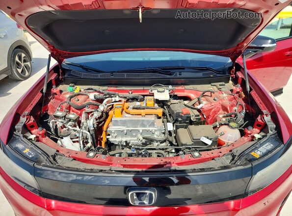 3GPKHXRJXRS542409 2024 HONDA PROLOGUE Red ძრავის განყოფილების ხედი