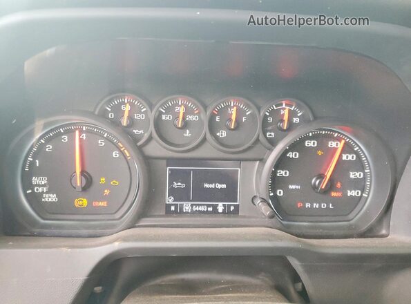 3GTNUAEK4RG401666 2024 GMC SIERRA Silver Vista del cuadro de instrumentos