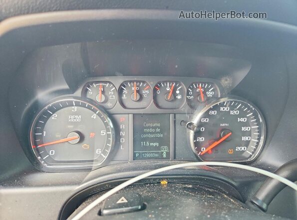 3GTP1LEC0HG328736 2017 GMC SIERRA Gray Vista del cuadro de instrumentos