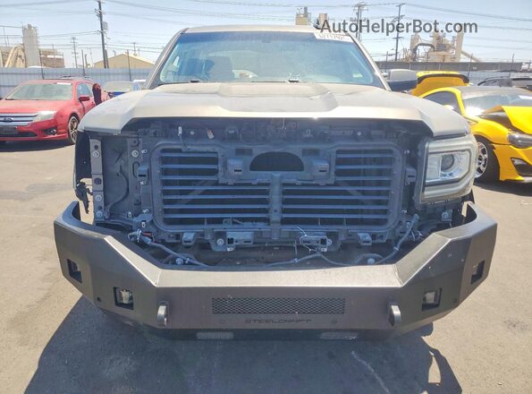 3GTP1MEC4HG182685 2017 GMC SIERRA Gray Front view