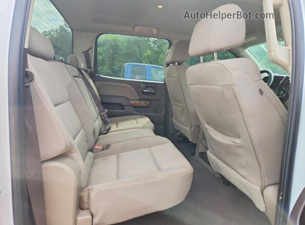 3GTP1MEC4JG621941 2018 GMC SIERRA White Вид задніх сидінь