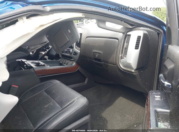 3GTP1NEC1HG205846 2017 GMC SIERRA Blue წინა სალონის ხედი