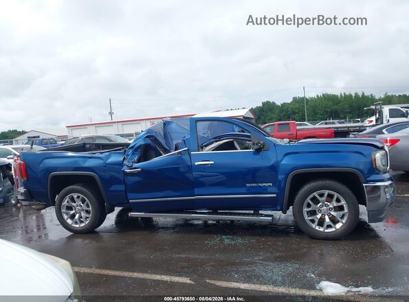 3GTP1NEC1HG205846 2017 GMC SIERRA Blue უკანა სალონის ხედი