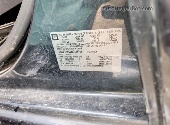 3GTP1NEC2HG448744 2017 GMC SIERRA Green Շարժիչի բաժամունքի տեսք