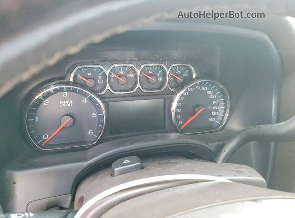 3GTP1NEC3HG432388 2017 GMC SIERRA Black Instrument cluster view