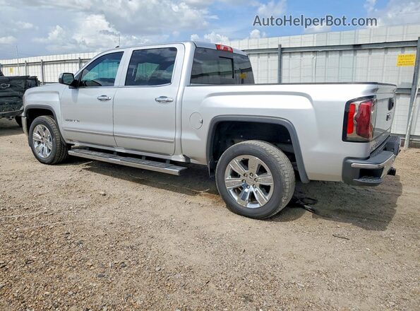 3GTP1NEC3JG158373 2018 GMC SIERRA Серебряный Задняя левая четверть