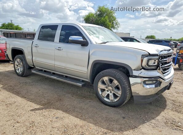 3GTP1NEC3JG158373 2018 GMC SIERRA Серебряный Передняя правая четверть