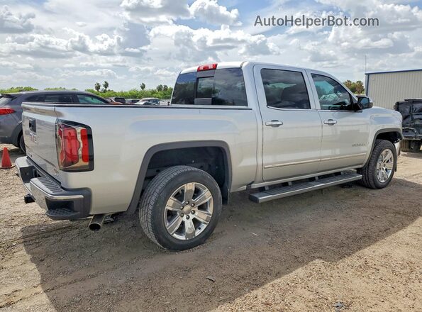 3GTP1NEC3JG158373 2018 GMC SIERRA Серебряный Задняя правая четверть