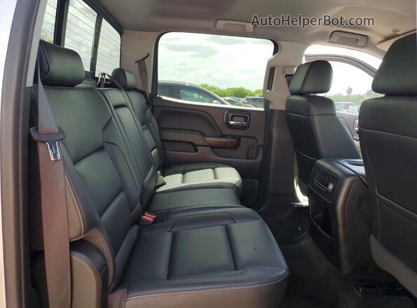 3GTP1NEC3JG158373 2018 GMC SIERRA Серебряный Вид задних сидений