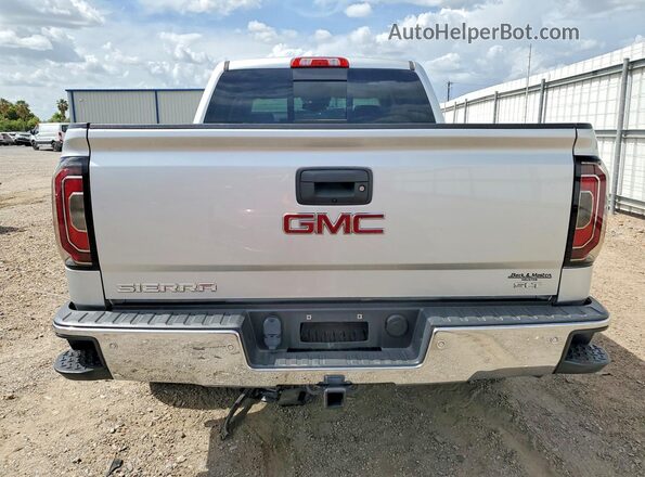 3GTP1NEC3JG158373 2018 GMC SIERRA Серебряный Вид сзади