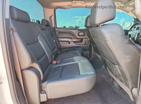 3GTP1NEC3JG485257 2018 GMC SIERRA White უკანა სავარძლების ხედი