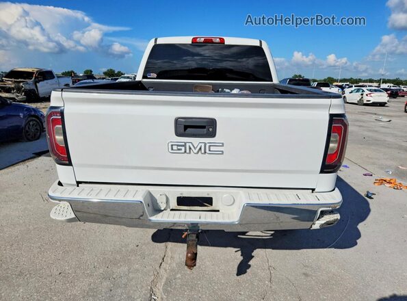 3GTP1NEC3JG485257 2018 GMC SIERRA White უკანა ხედი
