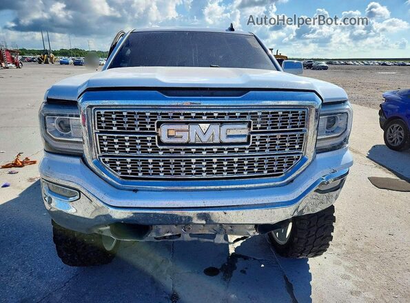 3GTP1NEC3JG485257 2018 GMC SIERRA White წინა ხედი