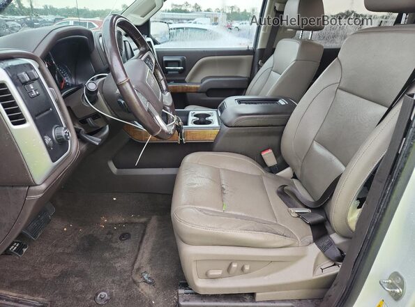 3GTP1NEC6JG480831 2018 GMC SIERRA White წინა სალონის ხედი