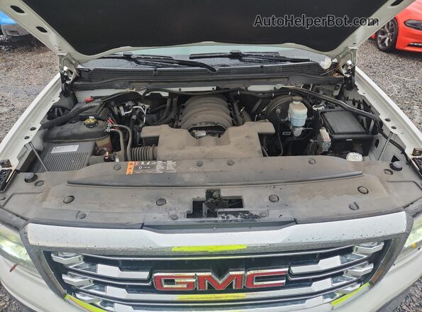 3GTP1NEC6JG480831 2018 GMC SIERRA White უკანა სალონის ხედი