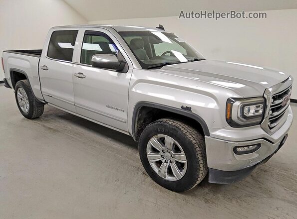 3GTP1NEC7GG147420 2016 GMC SIERRA Серебряный Передняя правая четверть