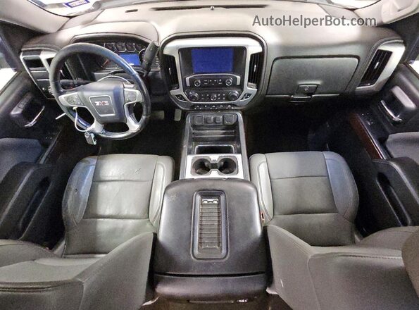 3GTP1NEC7GG147420 2016 GMC SIERRA Серебряный Вид панели приборов