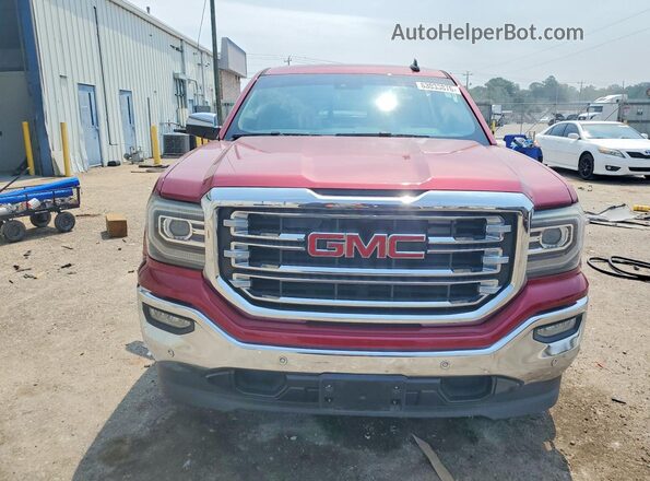 3GTP1NEC7JG364117 2018 GMC SIERRA Burgundy Widok z przodu