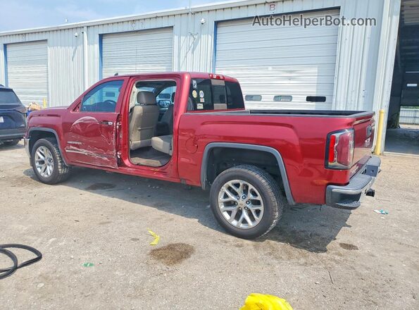 3GTP1NEC7JG364117 2018 GMC SIERRA Burgundy Tył lewy