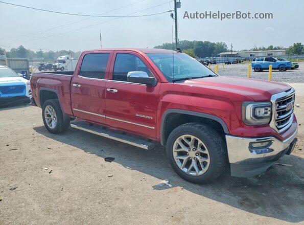3GTP1NEC7JG364117 2018 GMC SIERRA Burgundy Przód prawy